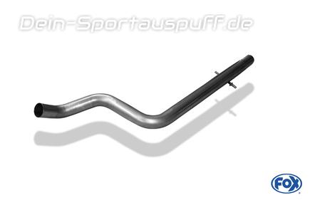 Fox Edelstahl Vorschalldämpfer-Ersatzrohr Ø63,5mm-System Audi A3 8L