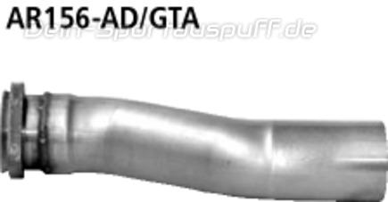 Bastuck Edelstahl Adapter Alfa Romeo 156 GTA