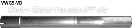 Bastuck Edelstahl Verbindungsrohr Audi A3 8P Sportback Diesel + 1.6 FSI 75kW