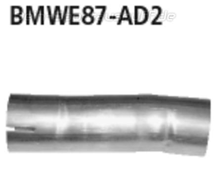 Bastuck Edelstahl Adapter BMW 1er E81 E87 116i-120i ab 2007