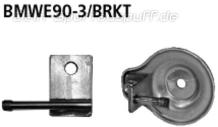 Bastuck Edelstahl Halter BMW 3er E92 E93 Coupe Cabrio 318i-320si ab Bj.07
