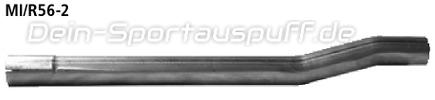 Bastuck Edelstahl Verbindungsrohr MINI R56 One u. Cooper