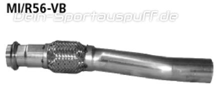 Bastuck Edelstahl Verbindungsrohr MINI R55 Cooper S Clubman