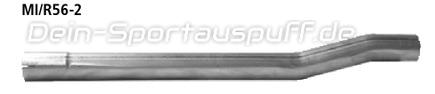 Bastuck Edelstahl Verbindungsrohr MINI R56 One u. Cooper Diesel