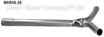 Bastuck Edelstahl Y-Verbindungsrohr MINI R55 Cooper Clubman Diesel