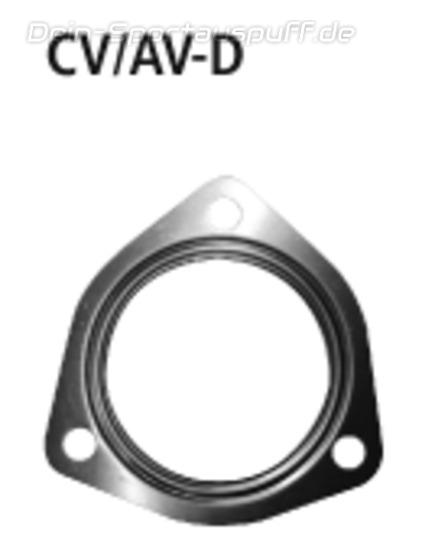 Bastuck Edelstahl Dichtung Chevrolet Aveo
