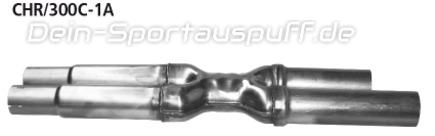 Bastuck Edelstahl Verbindungsrohr vorn Chrysler 300C V6 Benziner