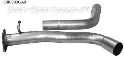 Bastuck Edelstahl Adaptersatz 2 Stück Chrysler 300C Diesel