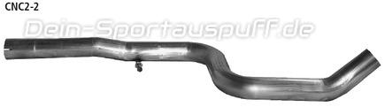 Bastuck Edelstahl Verbindungsrohr Citroen C2