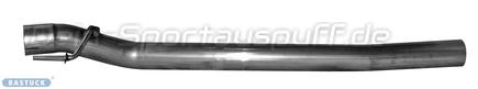 Bastuck Edelstahl Verbindungsrohr mitte Citroen DS3 RACING