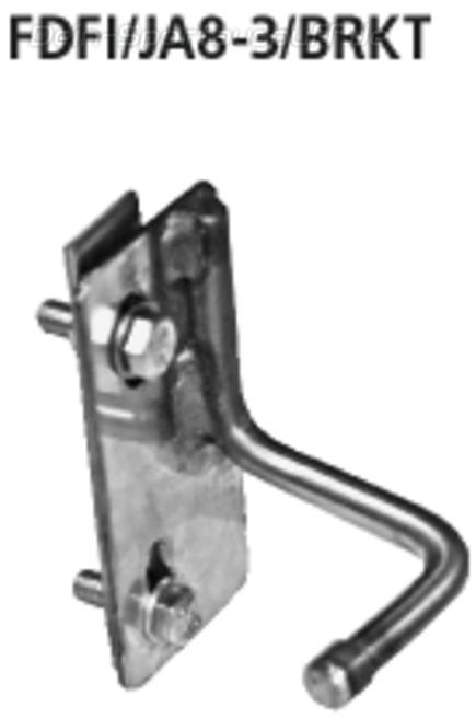 Bastuck Edelstahl Halter für Endrohrbogen Ford Fiesta JA8 ab Bj.08
