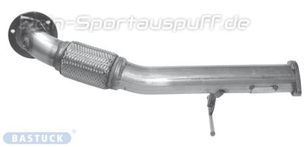 Bastuck Edelstahl Downpipe Ford Focus 2 RS Typ DA3