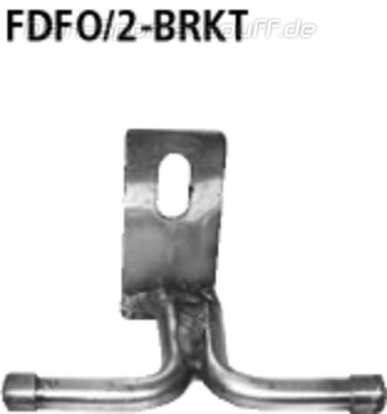 Bastuck Edelstahl Halter Ford Focus 2 CC Cabriolet Diesel mit DPF