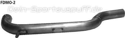 Bastuck Edelstahl Verbindungsrohr (für einseitige Anlagen) Ford Mondeo 3 Bj.00-07 Limousine 4 Zylinder
