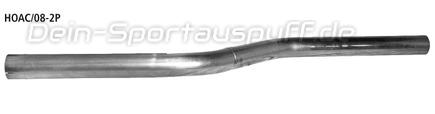 Bastuck Edelstahl Mittelschalldämpfer-Ersatzrohr Honda Accord 8 CU1 CU2 ab Bj.08