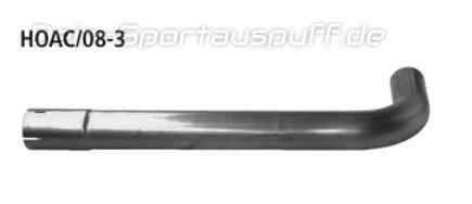Bastuck Edelstahl Verbindungsrohr (für einseitige Anlagen) Honda Accord 8 CU1 CU2 ab Bj.08