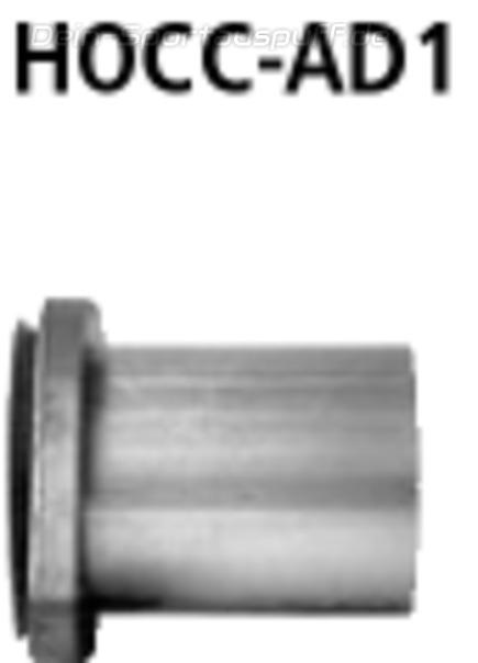 Bastuck Edelstahl Adapter ESD auf Serie Honda Civic Type R Bj.01-06