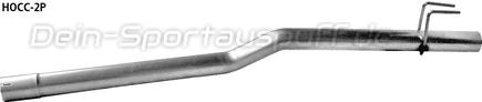 Bastuck Edelstahl Vorschalldämpfer-Ersatzrohr Honda Civic Benziner Bj.01-06
