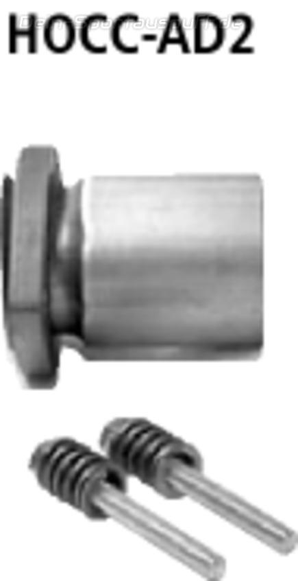 Bastuck Edelstahl Adapter Honda Civic Coupe EM2 Bj.01-06