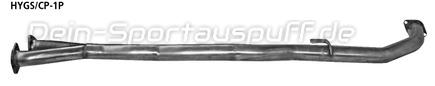 Bastuck Edelstahl Vorschalldämpfer-Ersatzrohr Hyundai Genesis Coupe 3.8l V6