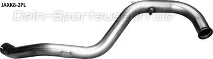 Bastuck Edelstahl Mittelschalldämpfer-Ersatzrohr links Jaguar XK8 u. XKR