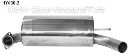 Bastuck Edelstahl Sportauspuff Kia Cee'd + ProCee'd Diesel