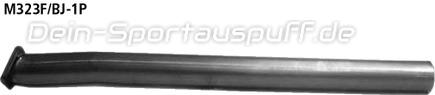 Bastuck Edelstahl Vorschalldämpfer-Ersatzrohr Mazda 323 F BJ