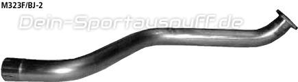 Bastuck Edelstahl Verbindungsrohr Mazda 323 F BJ