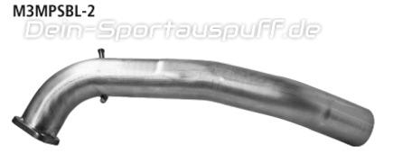 Bastuck Edelstahl Verbindungsrohr Mazda 3 BL MPS