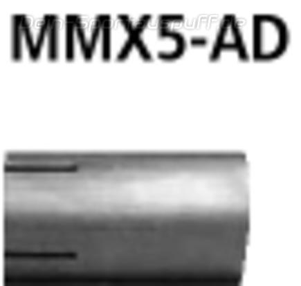 Bastuck Edelstahl Adapter Mazda MX5 Typ NB