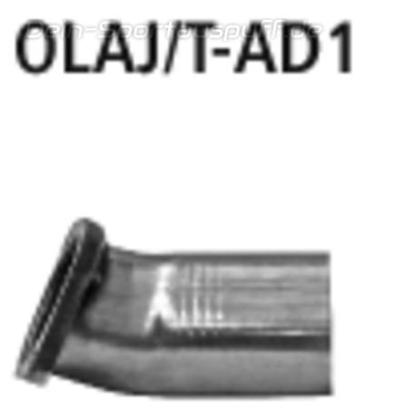 Bastuck Edelstahl Adapter Opel Astra J Sports Tourer Turbo