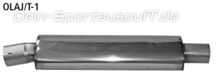 Bastuck Edelstahl Vorschalldämpfer Opel Astra J Sports Tourer Turbo