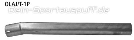 Bastuck Edelstahl Vorschalldämpfer-Ersatzrohr Opel Astra J Sports Tourer Turbo