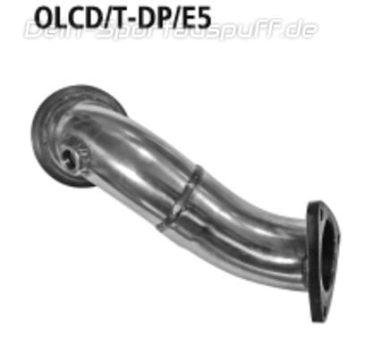 Bastuck Edelstahl Downpipe Opel Corsa D Facelift Turbo incl. OPC Nürburgring Edition ab Bj.2011