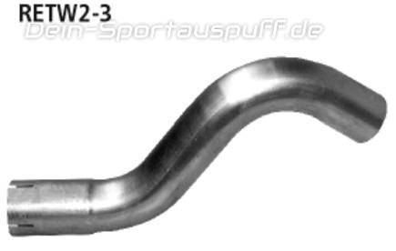 Bastuck Edelstahl Verbindungsrohr Renault Wind 1.2l Turbo