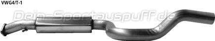 Bastuck Edelstahl Vorschalldämpfer Seat Leon 1M Cupra R