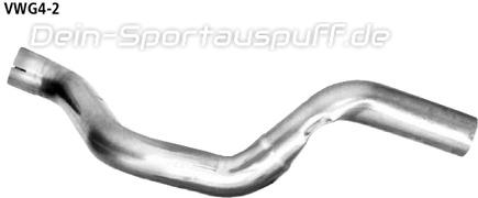 Bastuck Edelstahl Verbindungsrohr Skoda Octavia 1 inkl. RS