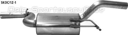 Bastuck Edelstahl Vorschalldämpfer Skoda Octavia 2 1Z u. Combi
