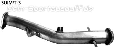Bastuck Edelstahl Kat-Ersatzrohr Subaru Impreza GD GG ab Bj.03 STI Turbo inkl. 2.5l