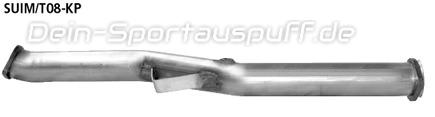 Bastuck Edelstahl Kat-Ersatzrohr Subaru Impreza GR WRX STI Schrägheck