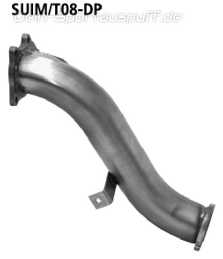 Bastuck Edelstahl Downpipe Subaru WRX STI Stufenheck ab Bj.11