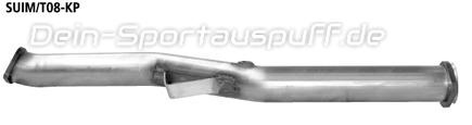 Bastuck Edelstahl Kat-Ersatzrohr Subaru WRX STI Stufenheck ab Bj.11