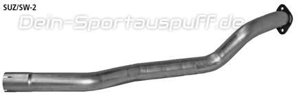 Bastuck Edelstahl Verbindungsrohr Suzuki Swift Typ EZ MZ