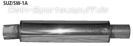 Bastuck Edelstahl Vorschalldämpfer Suzuki Swift Sport EZ MZ