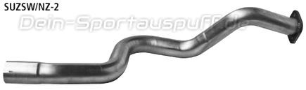 Bastuck Edelstahl Verbindungsrohr Suzuki Swift NZ Sport ab Bj.10