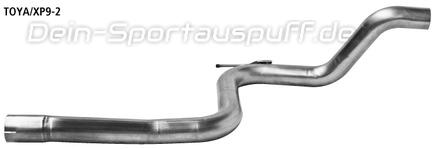 Bastuck Edelstahl Verbindungsrohr Toyota Yaris Typ XP9 inkl. TS