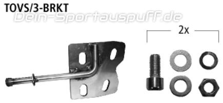 Bastuck Edelstahl Halter für ESD links Toyota Avensis T27