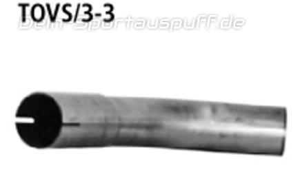 Bastuck Edelstahl Verbindungsrohr hinten Toyota Verso 3 ESD LH+RH ab Bj. 2009