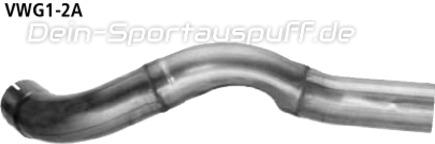 Bastuck Edelstahl Verbindungsrohr Volkswagen Scirocco 1 Typ 53