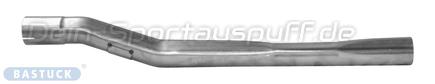 Bastuck Edelstahl Verbindungsrohr Volvo XC90 6 Zyl. Sauger